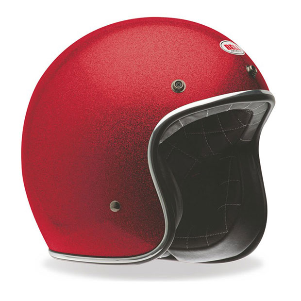 Bell Custom 500 Red Flake Helmet