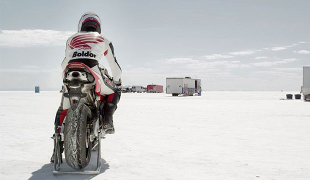 Bonneville Salt Flats World 600cc Motorcycle Record