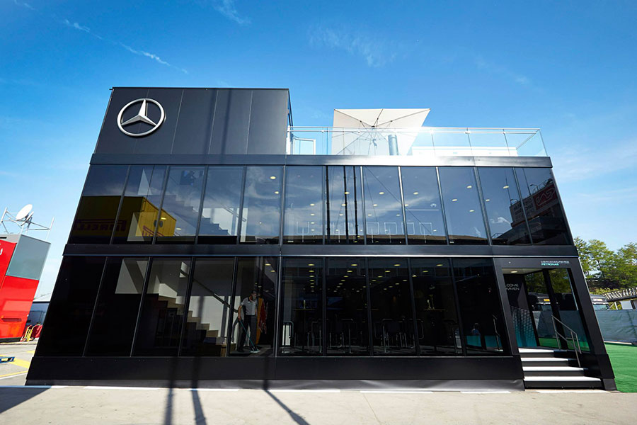 Mercedes AMG Petronas F1 Team Motorhome