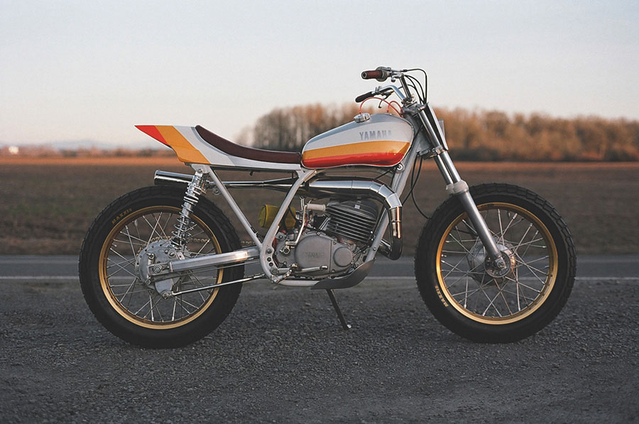 Yamaha DT250 by One Down Four Up
